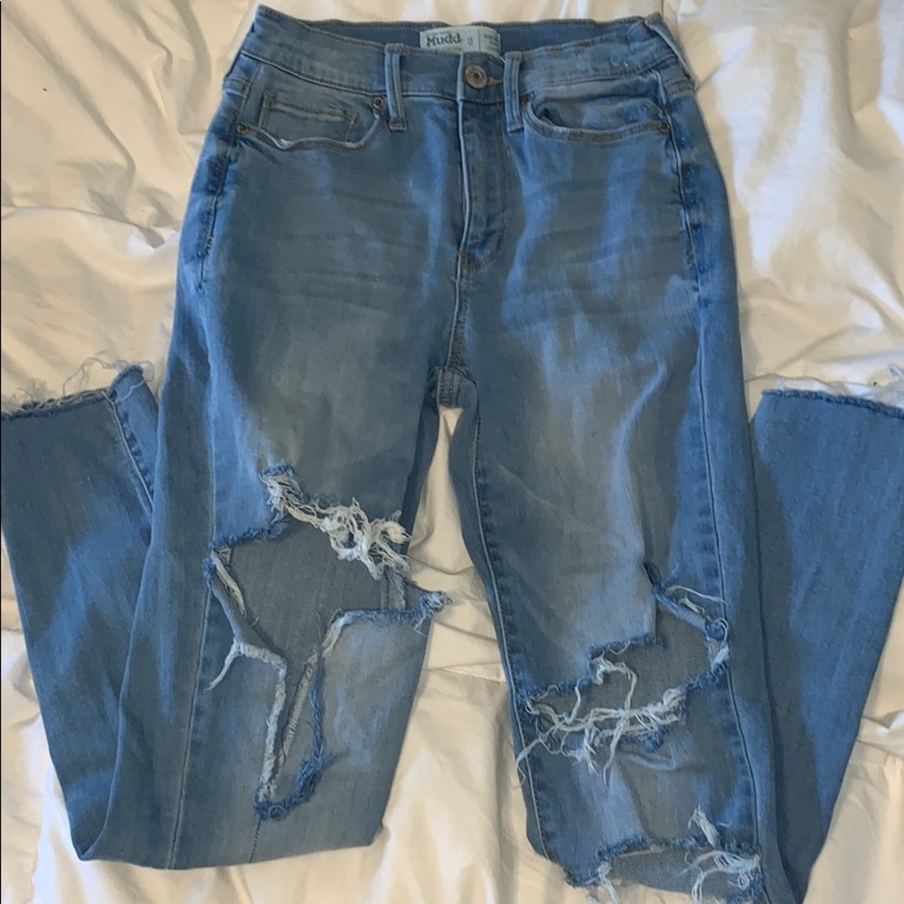 Distressed Skinny Jeans